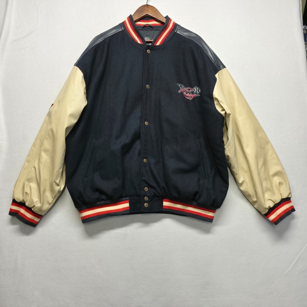 Steve & Barry's Chevrolet Racing Varsity Men's Jacket Size XXL